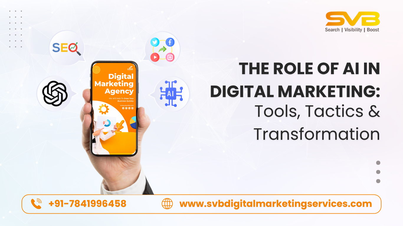Discover how AI is revolutionizing digital marketing with powerful tools, smart tactics, and strategic transformation. Learn how to leverage AI for better results in content, ads, SEO, and customer engagement.