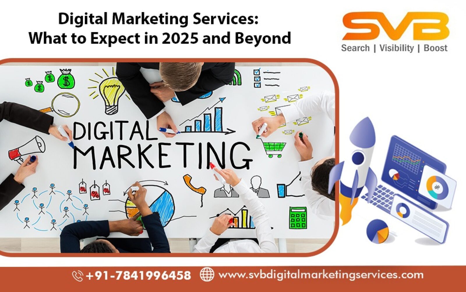 Discover the future of digital marketing services in 2025 and beyond. Explore emerging trends, SEO strategies, automation tools, and consumer behaviour shifts to stay ahead in a competitive landscape.