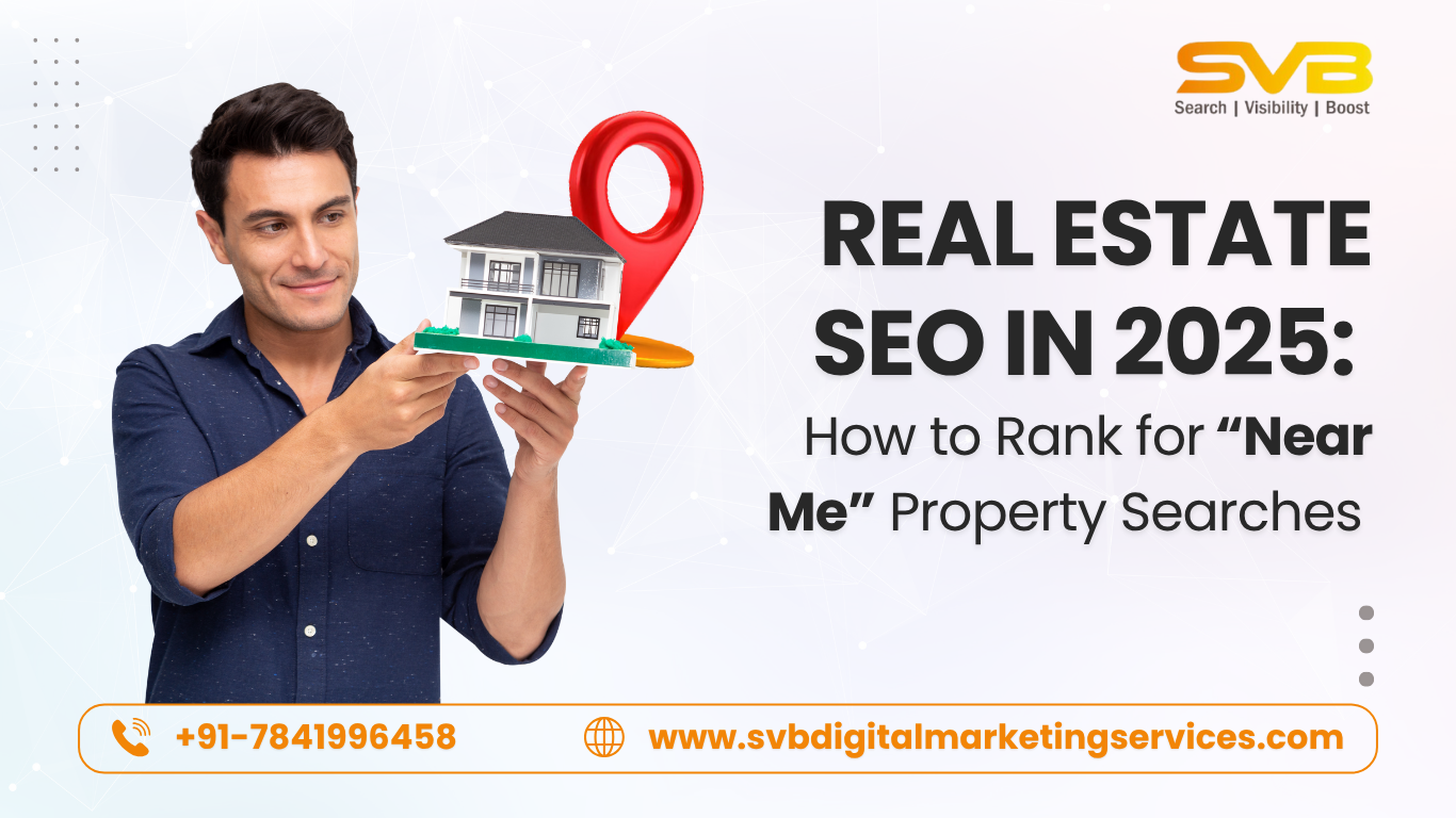 Want to attract serious property buyers and renters in your area? Learn how to rank for high-intent “near me” searches in 2025 with proven SEO strategies for real estate brands.