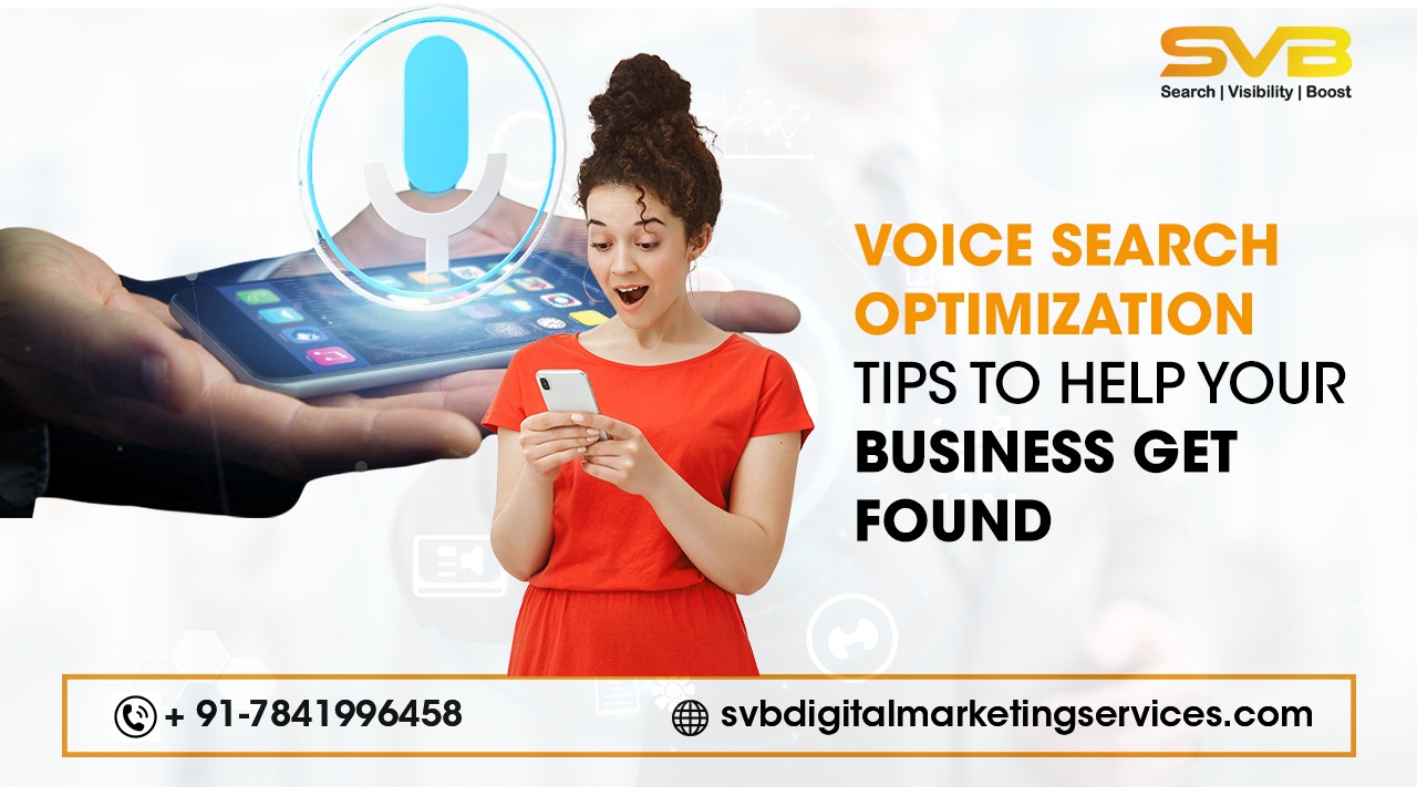 Get discovered with voice search optimization. SVB Digital Marketing Services offers proven SEO and ORM services to grow your business visibility.