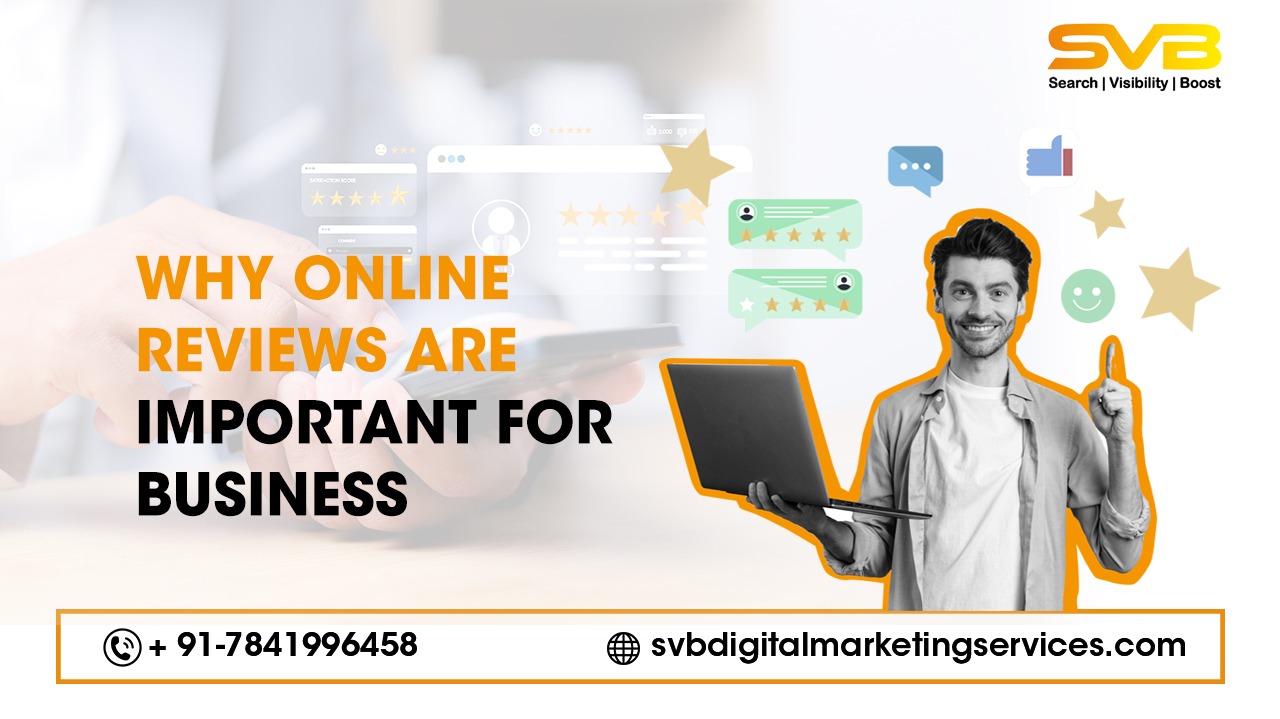 Boost trust & visibility with online reviews. SVB Digital Marketing Services, the best Digital Marketing agency, offers SEO & ORM services to grow your brand.