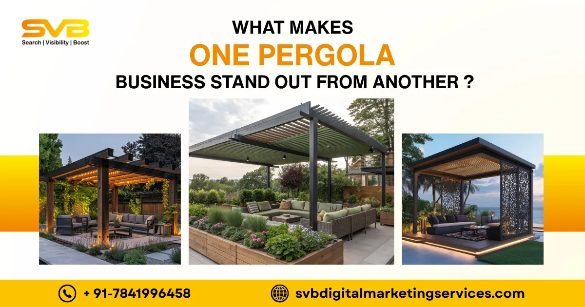 digital marketing for pergola businesses